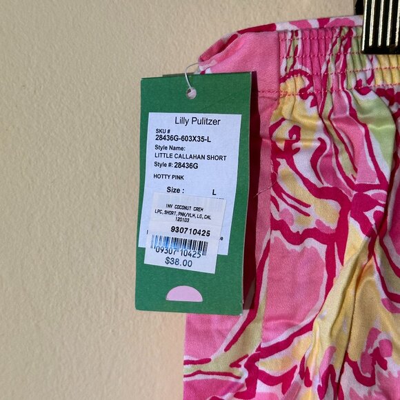 Lilly Pulitzer Girls Little Callahan Short, size L - Picture 4 of 4